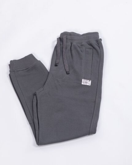 بنطلون قطن عالى الجودة -رمادى داكن